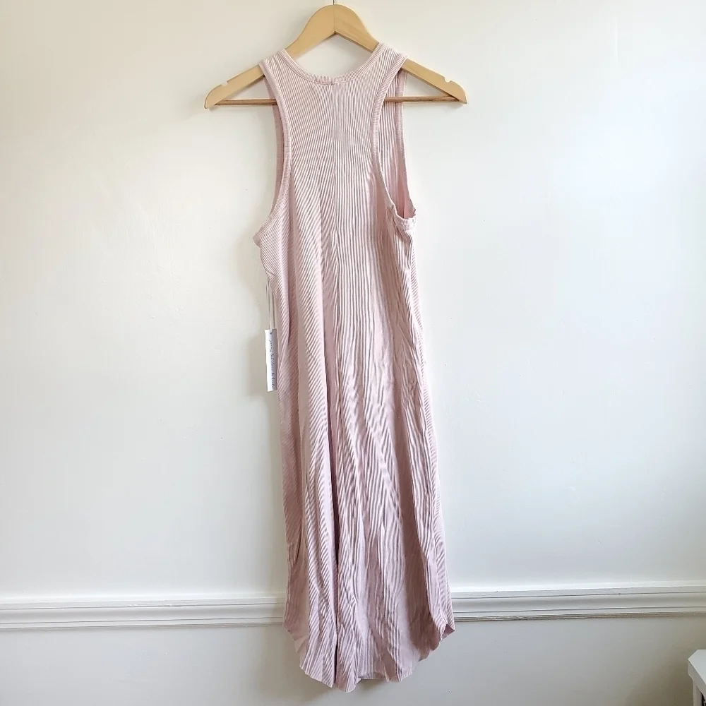 New Young Fabulous & Broke Robbie Blush Tank Midi Dress NWT